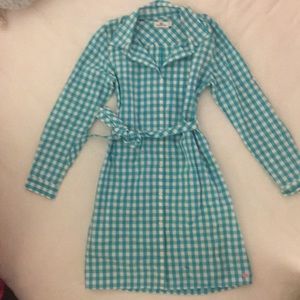 Vineyard vines girls size 12 plaid dress